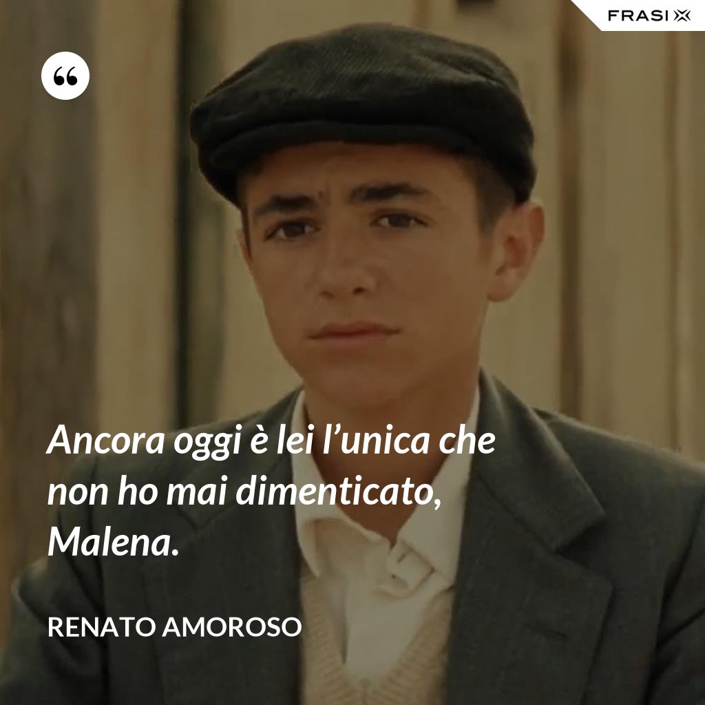 Le frasi del film Malena più belle e intense da condividere sui social