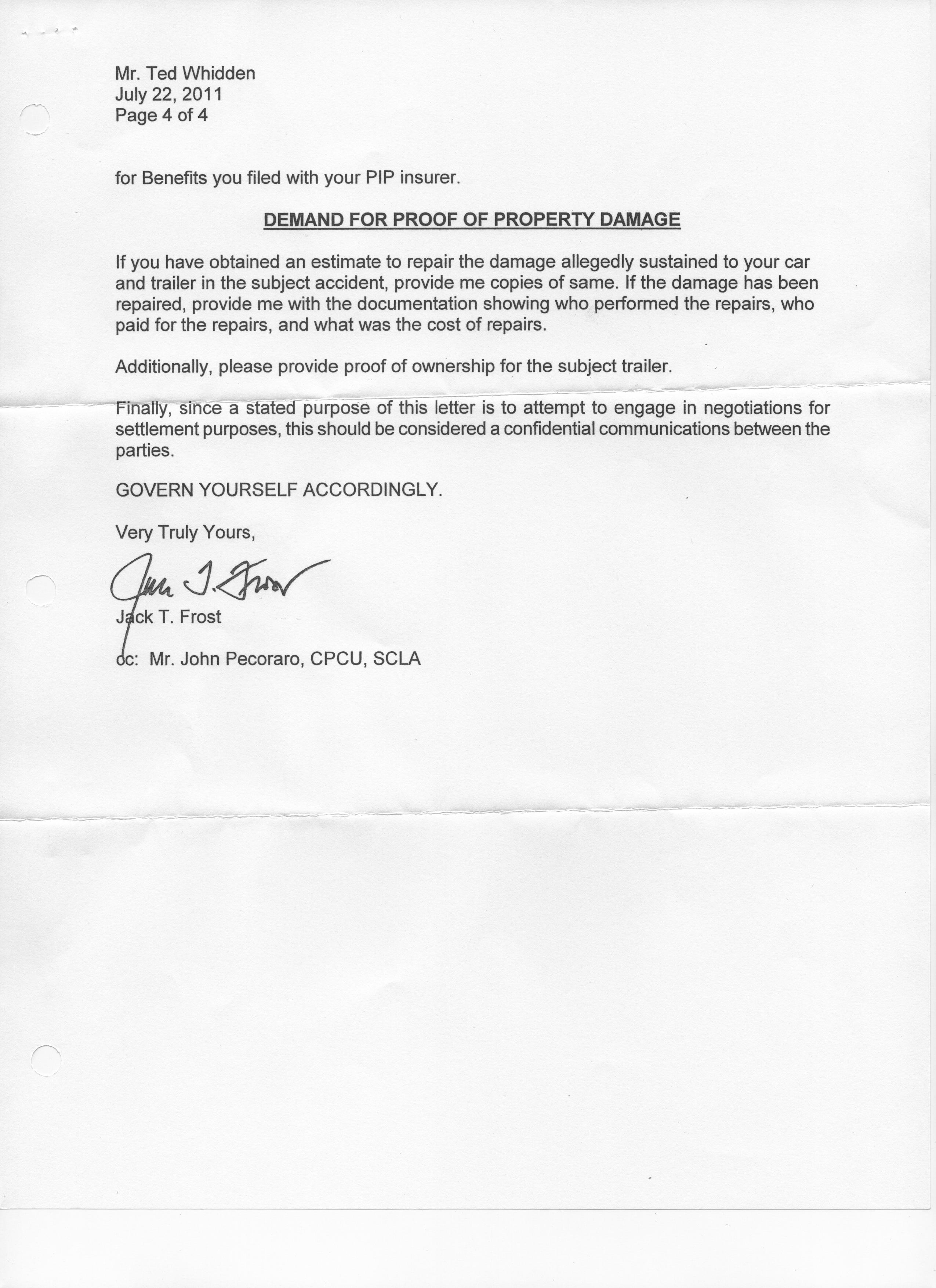 floida civil remedy notices