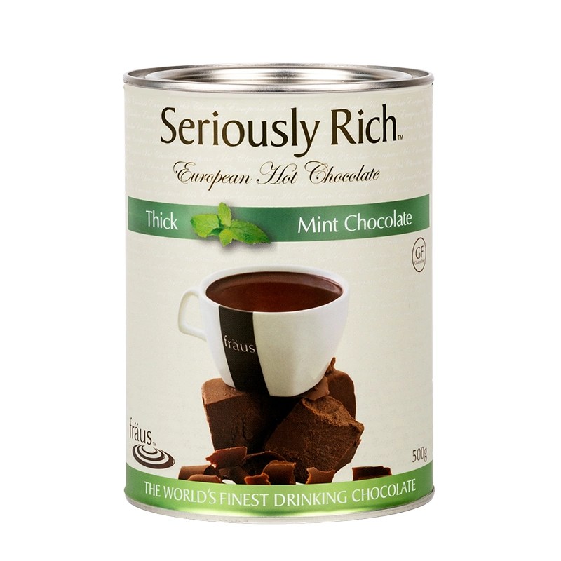 Mint Hot Chocolate Fraus Chocolate Wholesale