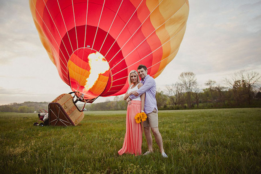 8 Ideas For A Hot Air Balloon Wedding Or Marriage Proposal Fravel