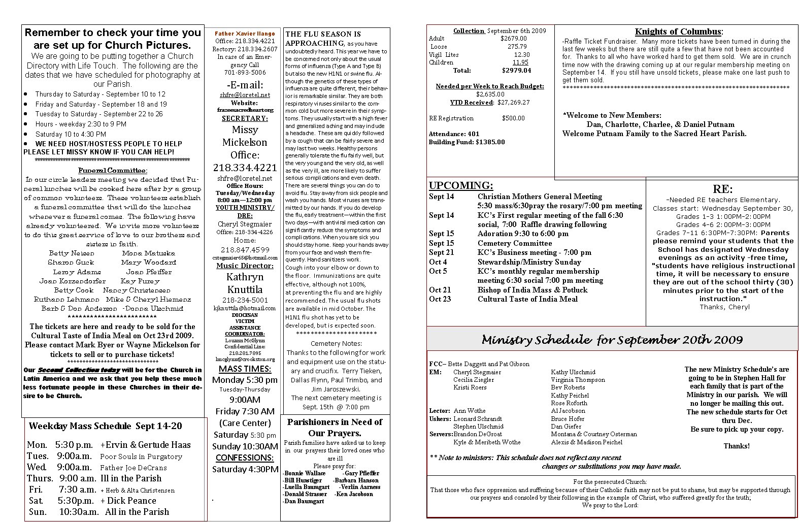 9_13_2009 Sacred Heart Catholic Church