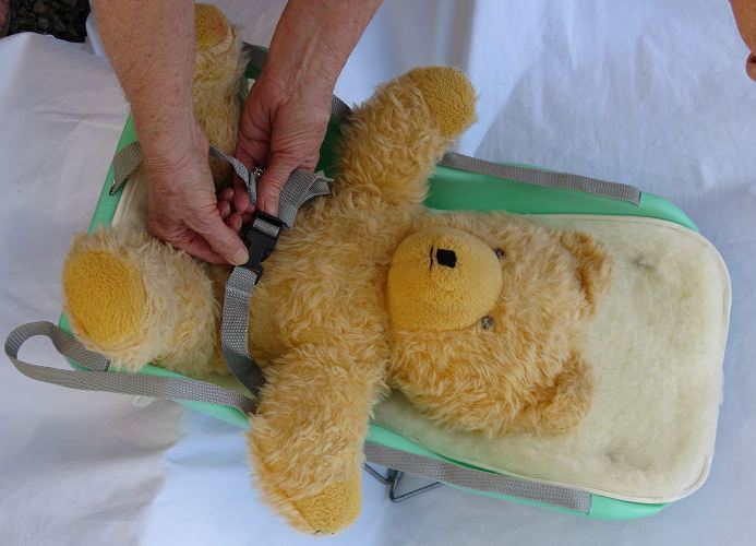 Doing Up Straps, The Frazer Chair, Fraser Chair, Baby Feeding Seats