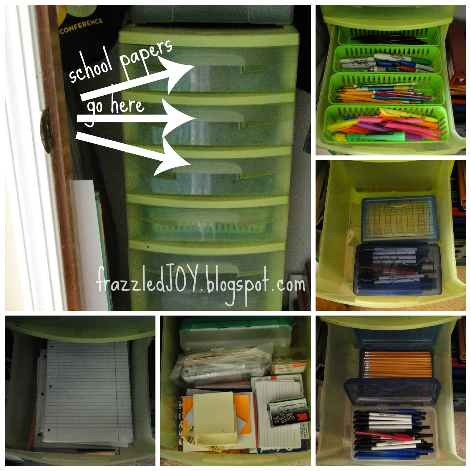 BackToSchool Ready {School Supply Organization}