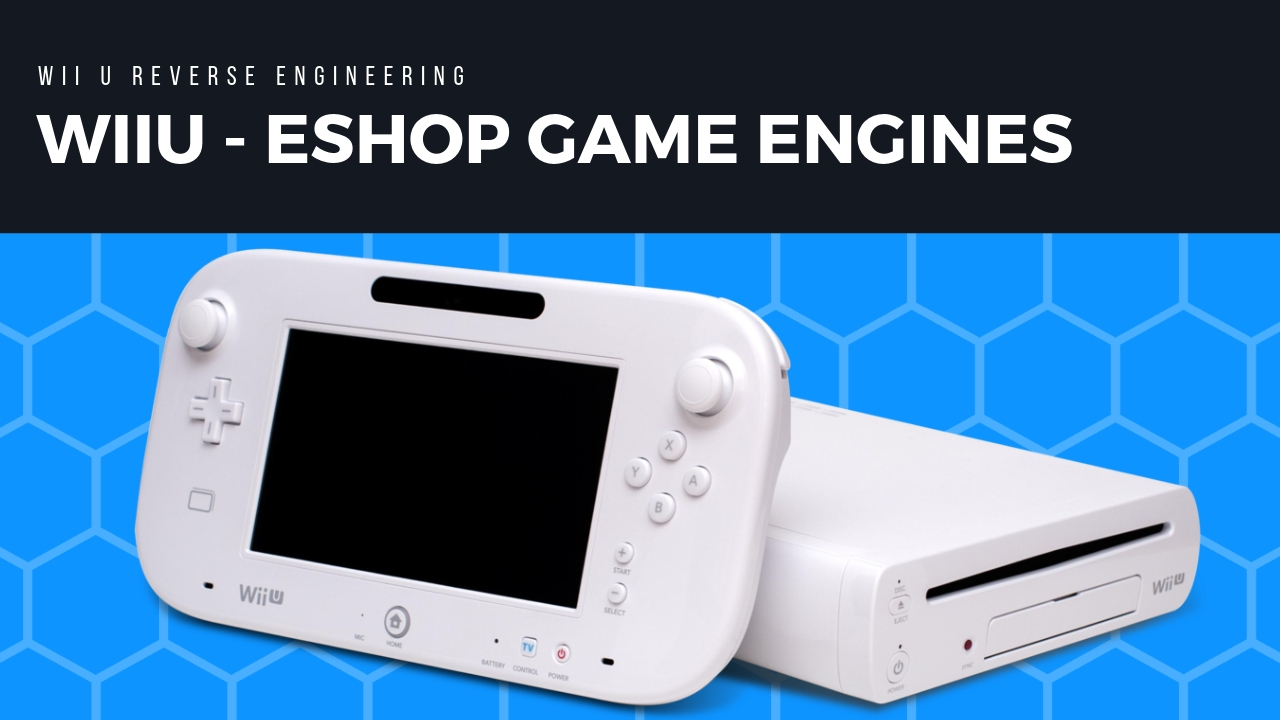 Nintendo Switch Game Engines · RetroReversing