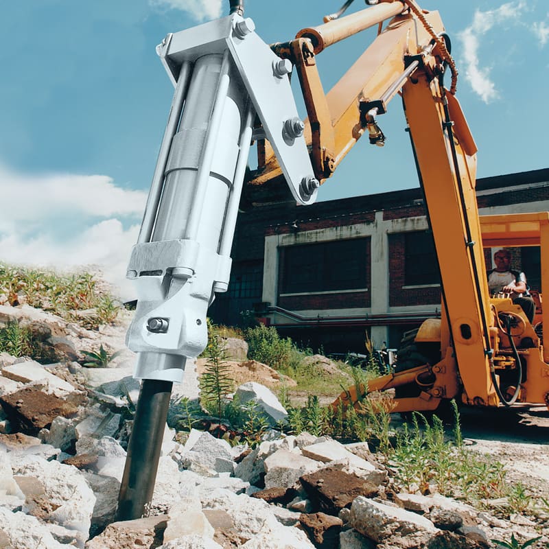 Pneumatic Rock Breakers & Attachments