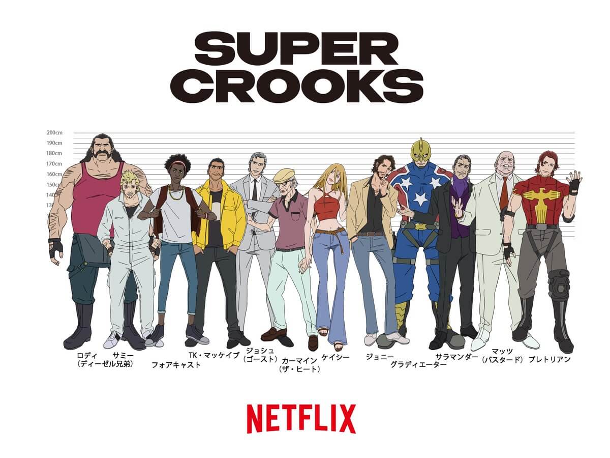El anime 'Super Crooks' revela un vídeo promocional