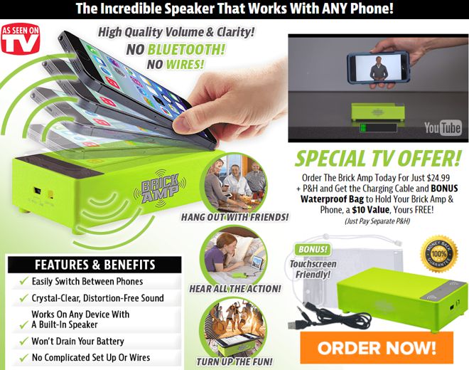 Brick Amp Review Smartphone Amplifier Freakin' Reviews