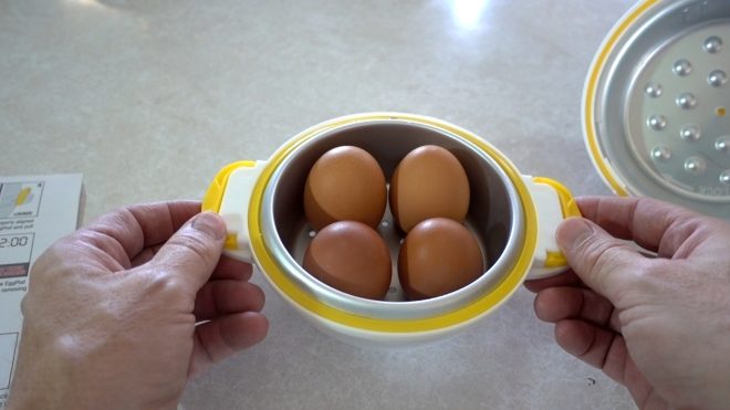 Egg Pod Review Microwaved Hard Boiled Eggs? Freakin' Reviews