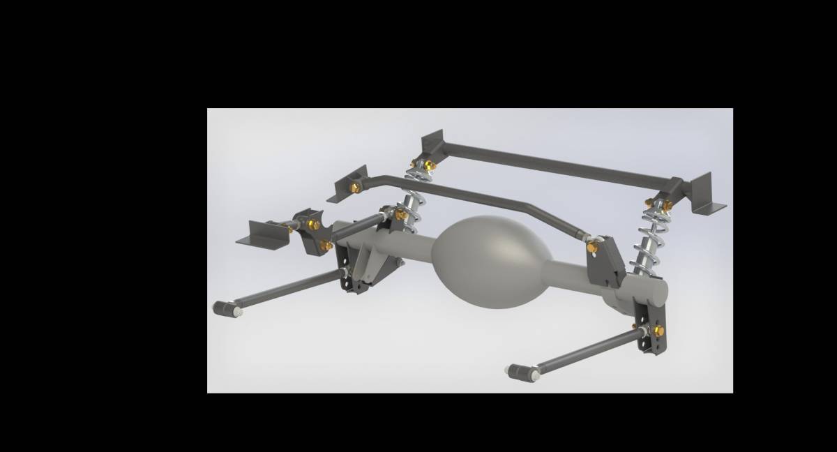 4Link Ford Triangulated CoilOver Rear Suspension System 2019 Ford