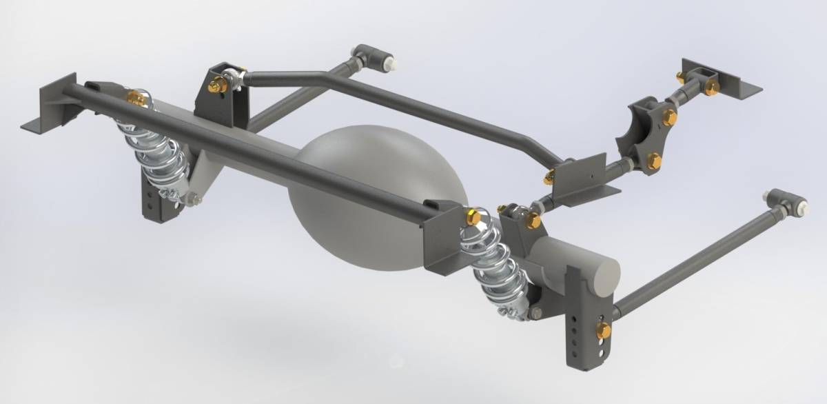 4Link Ford Triangulated CoilOver Rear Suspension System 2019 Ford