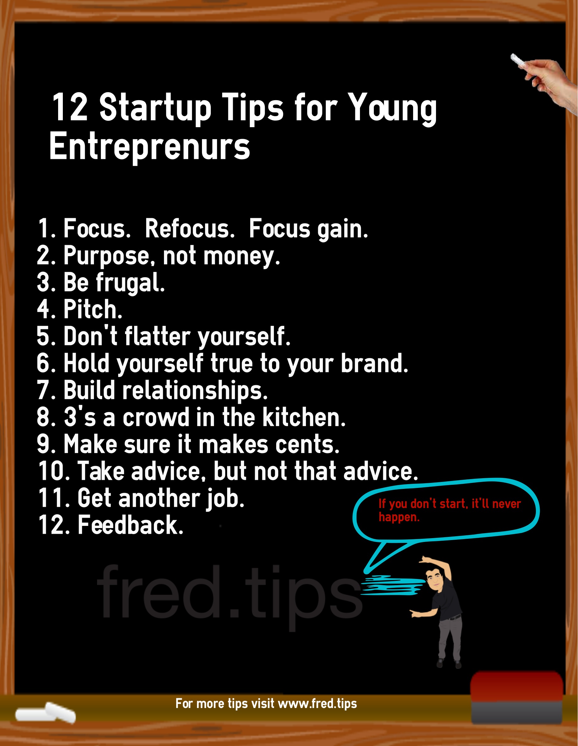 12 Startup Tips for a Young Entrepreneur Part 2 Fred Babadjanians