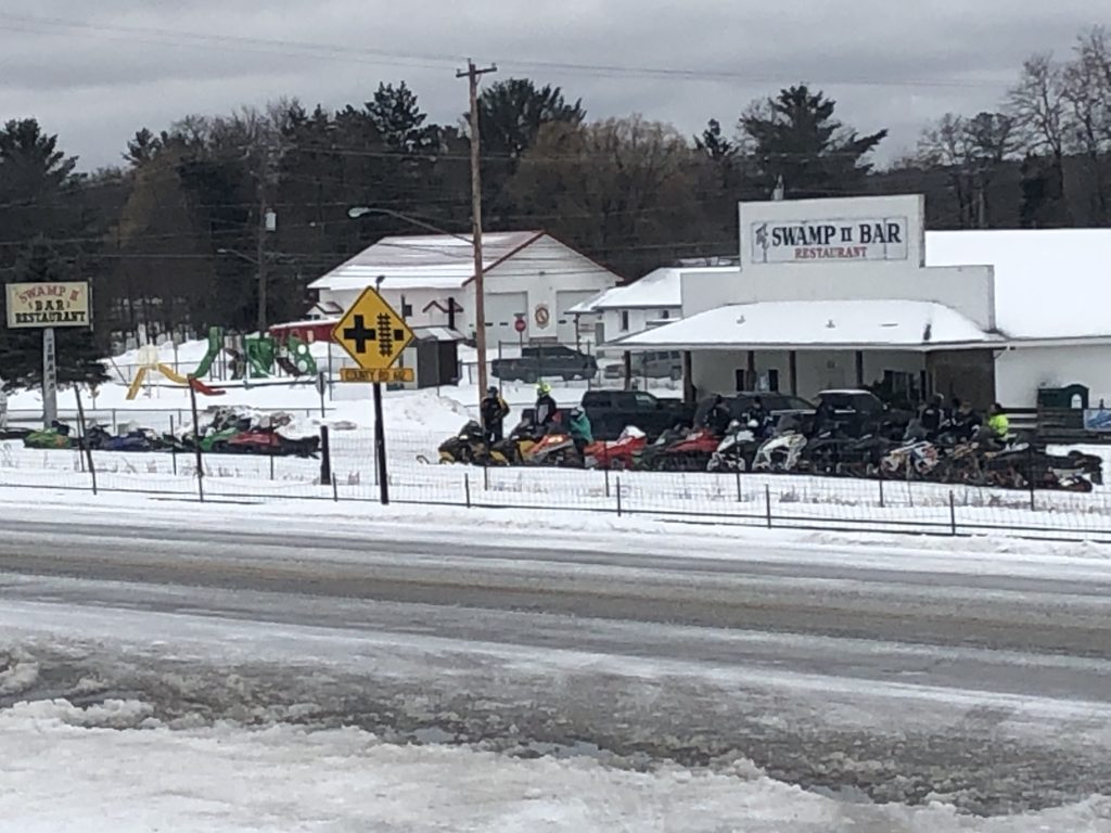 Finally a little snow Sledheads of Frederic