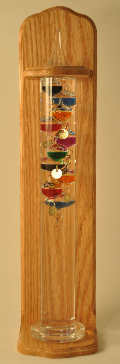 Galileo Thermometer by Fred's Creative Woodworking