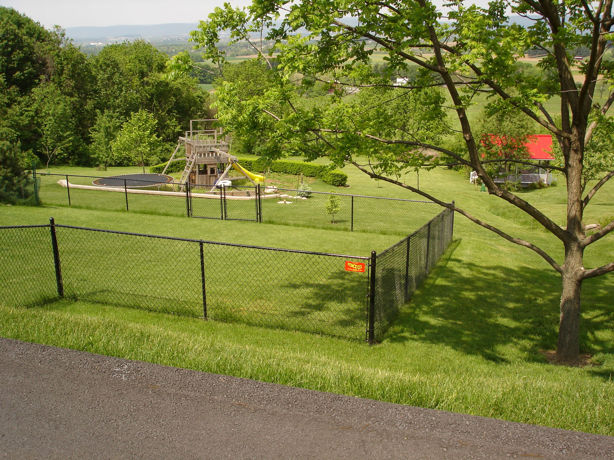 Residential Chain Link Fencing Supplies Frederick Fence