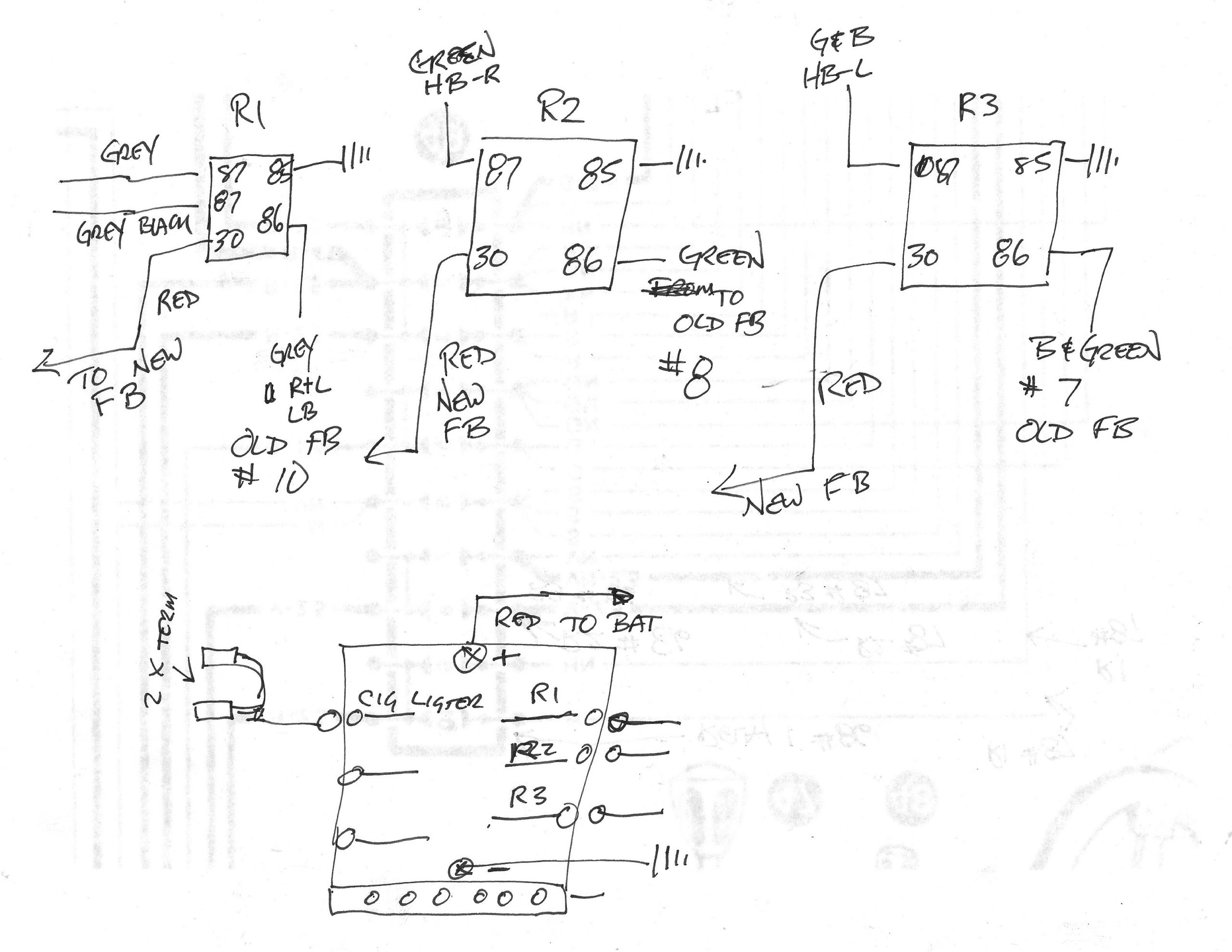 Electrical Improvements – Headlight Relays and more – Things That Happened