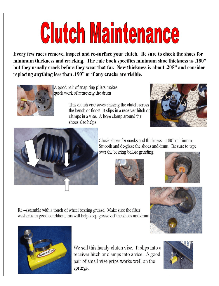 Clutch Maintenance