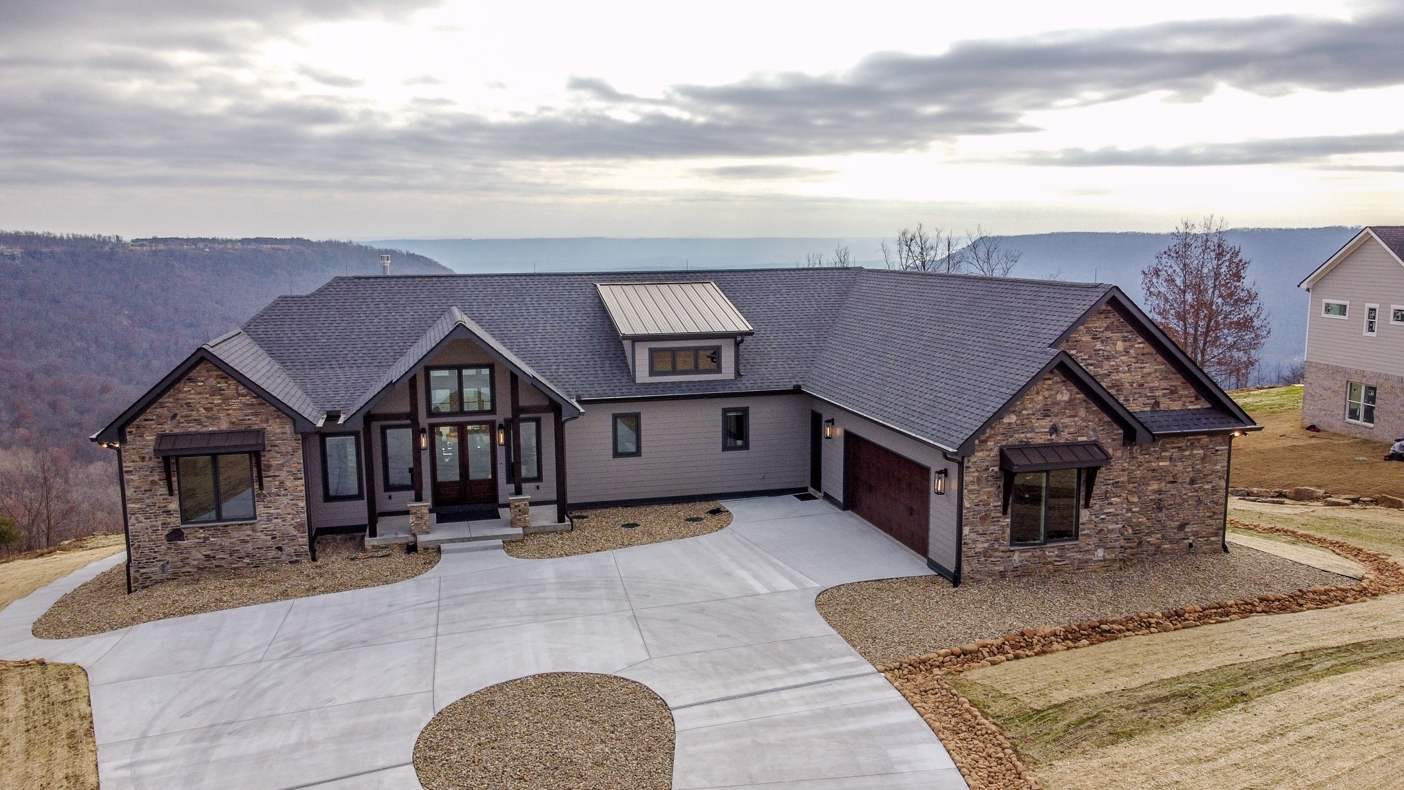 Custom Mountain Home in East Tennessee Fredonia Builders