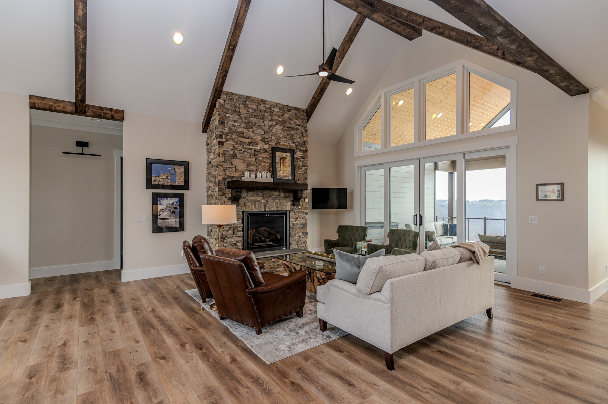 Custom Mountain Home in East Tennessee Fredonia Builders