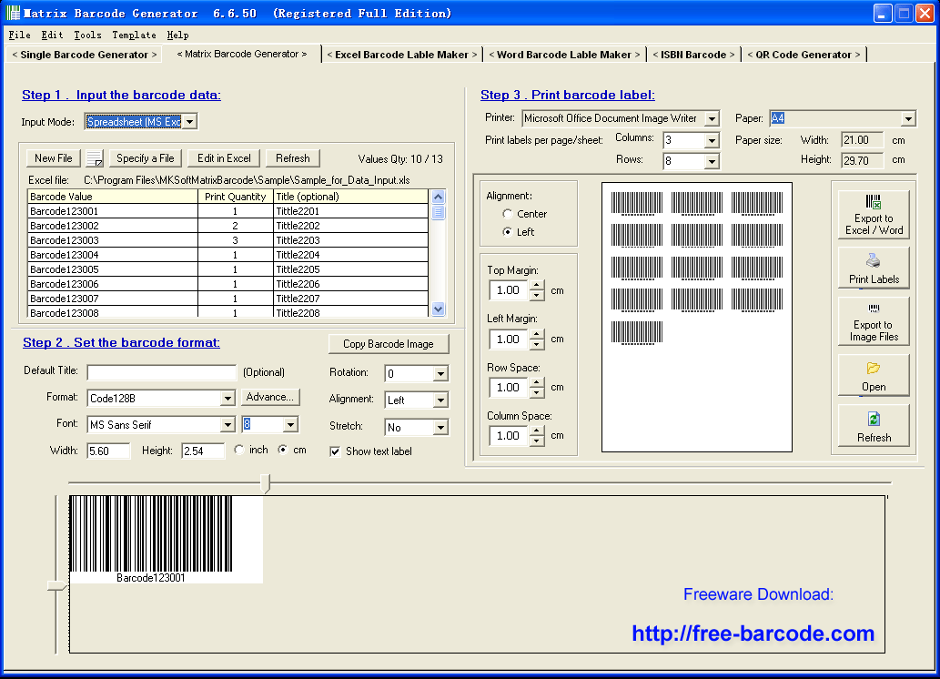 easiersoft barcode generator