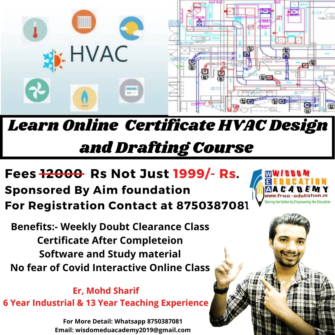 HVAC Online Certificate Course Wisdom TechSavvy Academy
