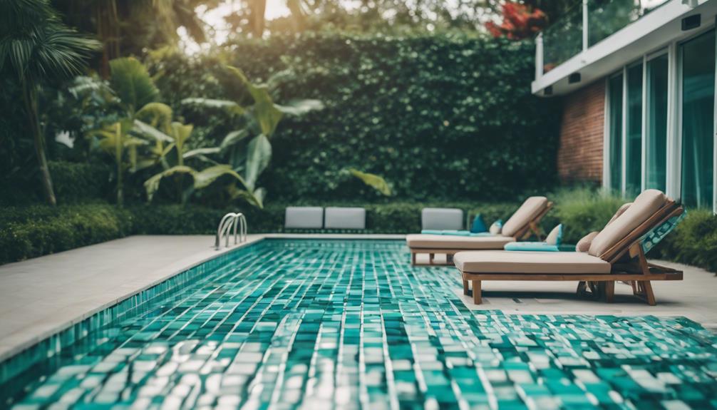 Tile Trends Swimming Pool Tile Design Ideas Free Floating