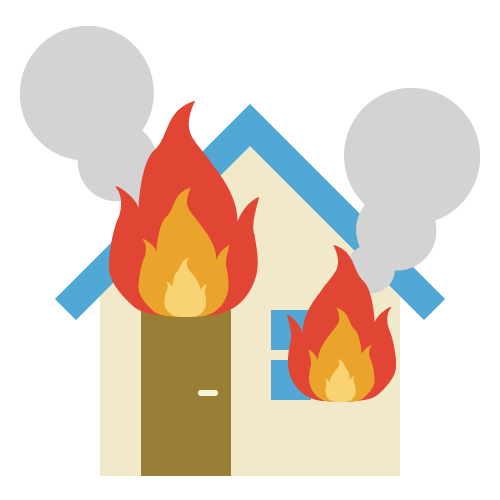 火事のフリーイラスト素材 火災 の無料アイコン・イラスト素材 | アイコン・イラスト無料素材は「フリーアイコンズ」 - Free Vector Download Site