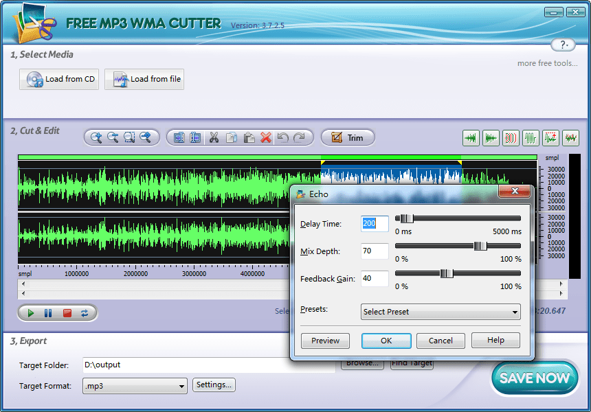 Free MP3 Cutter Cut MP3 and Other Audio Formats with Ease