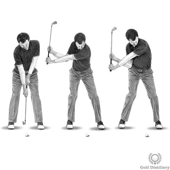 Golf Slice Drill 2 Split Hands Drill Free Online Golf Tips