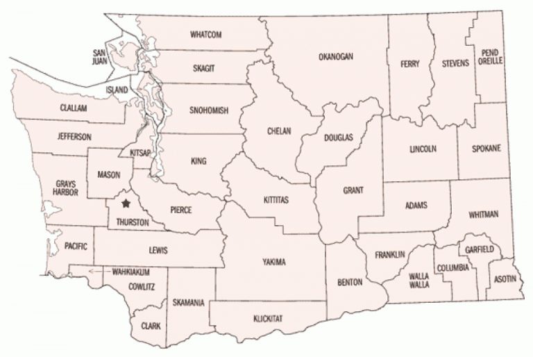Wa State Zip Code Map Zip Code Map regarding Washington State Zip
