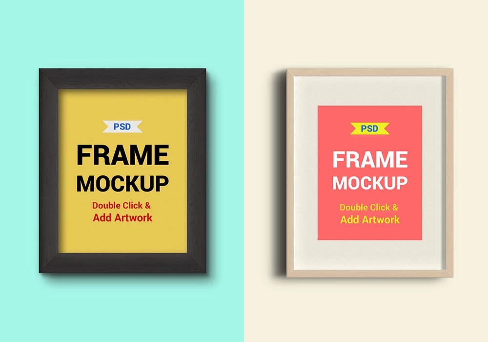 50+ Beautiful & Stylish Free PSD Frame/Poster MockUps for presentations! Free PSD Templates