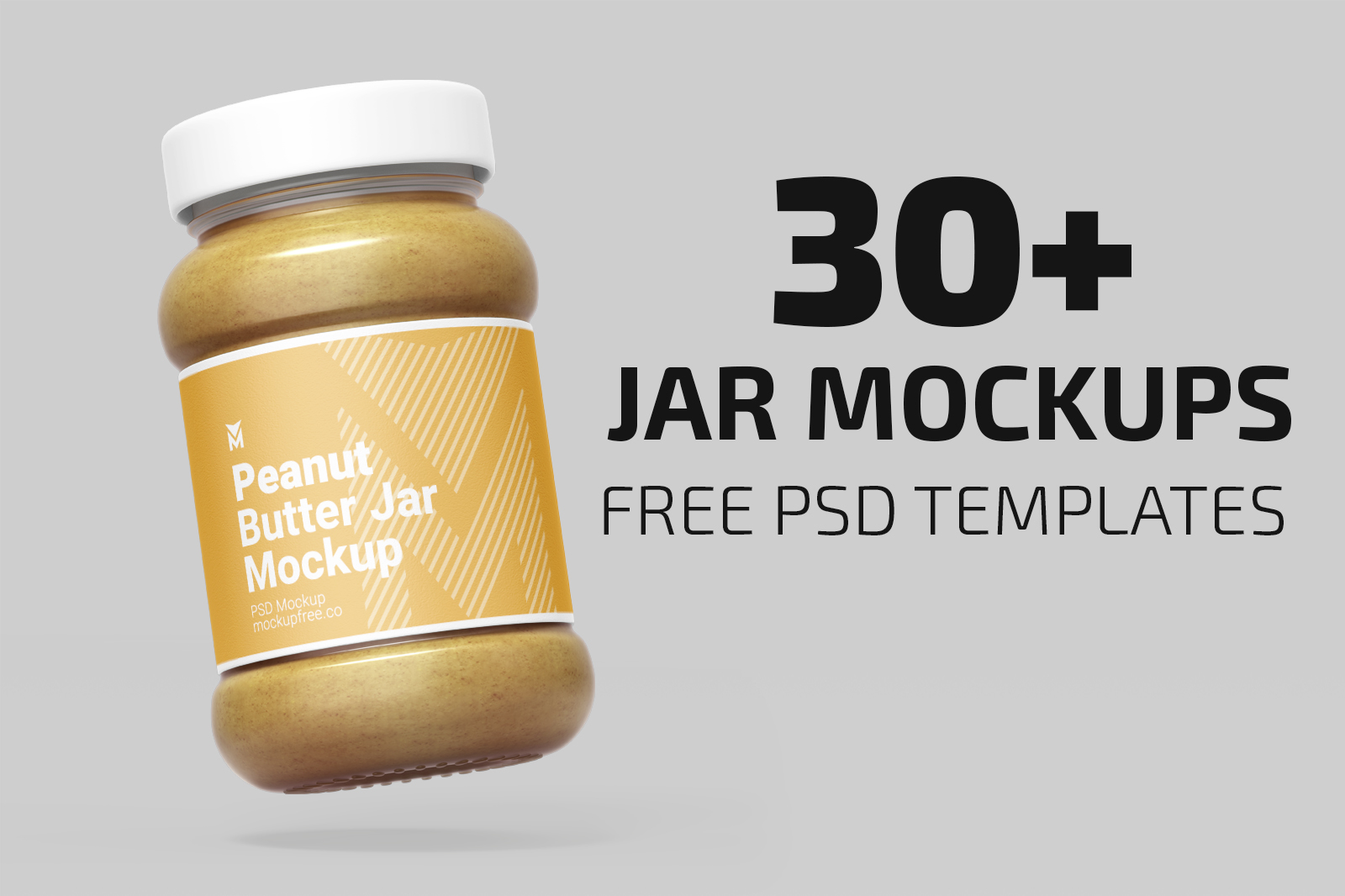 30+ Free Jar Mockups Free PSD Templates
