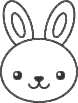可愛いうさぎの描き方0 | かわいい うさぎ イラスト, ウサギの絵, ウサギのイラスト うさぎのイラストの簡単な書き方