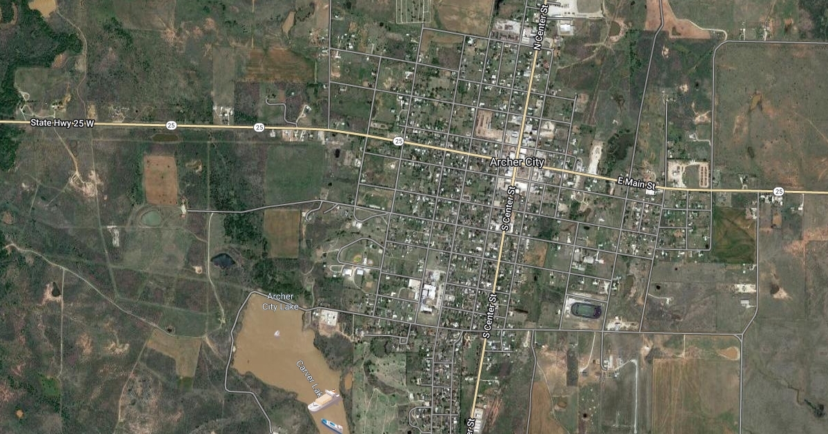 Archer City (normal) Scribble Maps