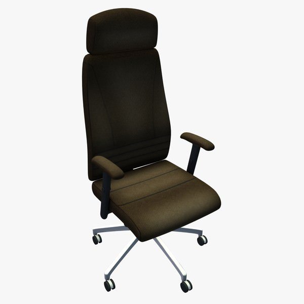 Office Chair v1 Free 3D Model .obj .stl Free3D