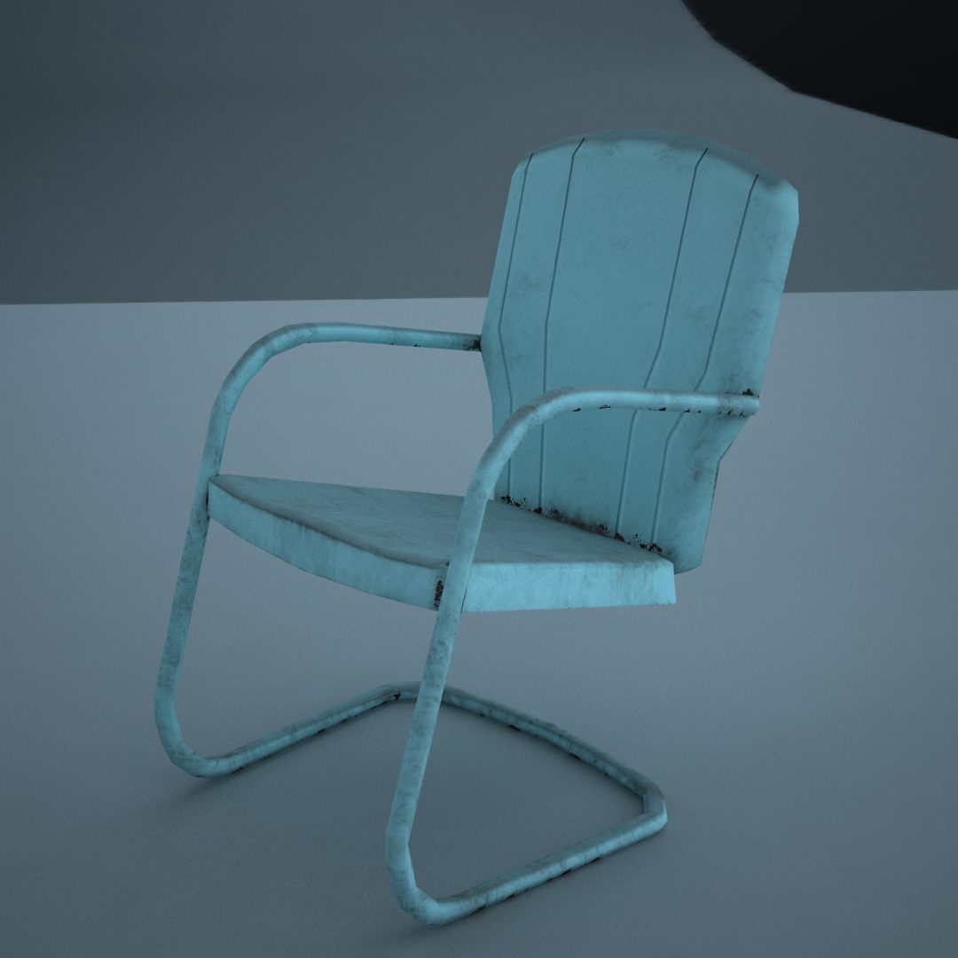 Cabin LawnChair 02 Free 3D Models
