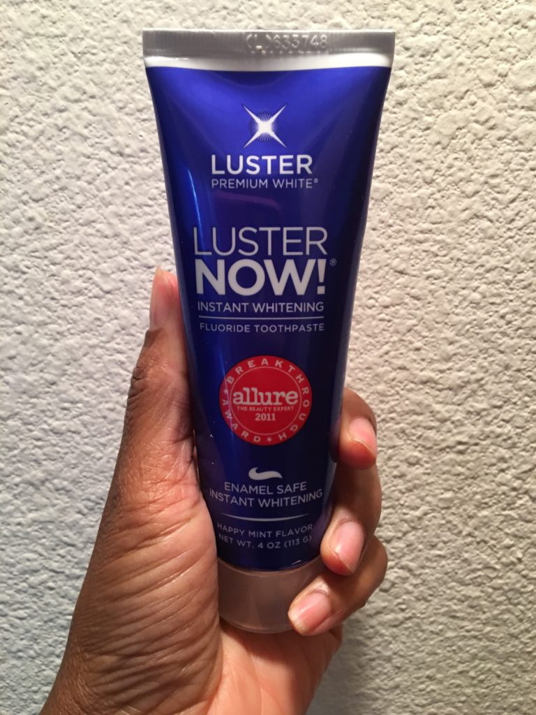 Luster Now & Luster Premium White – Recommended Toothpaste – Free And