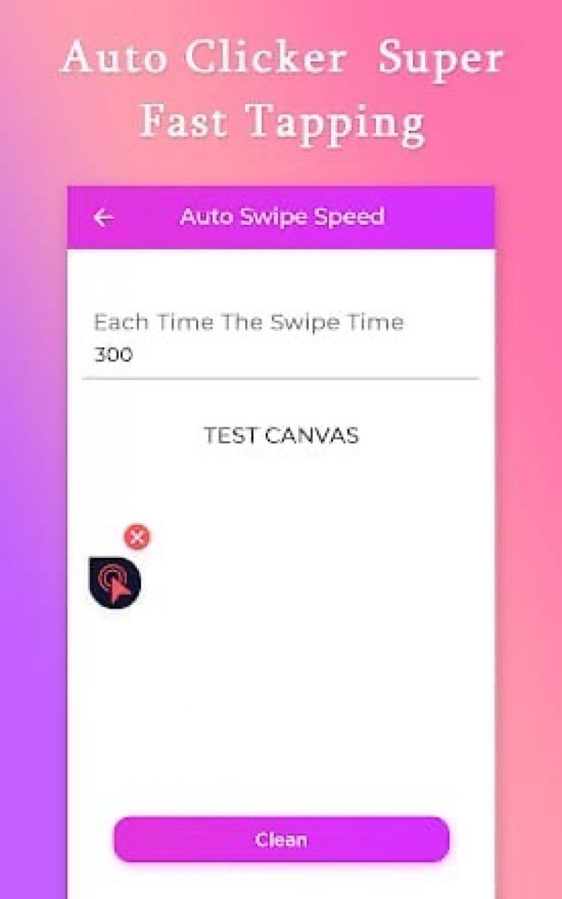 Auto Clicker Super Fast Tapping screen 1 Free apps for Android and iOS