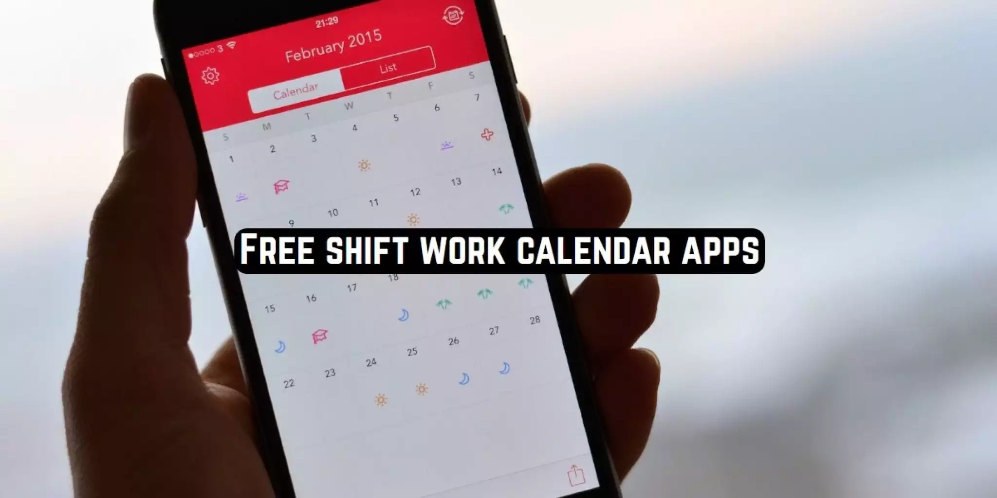 11 Free shift work calendar apps for Android & iOS Free apps for