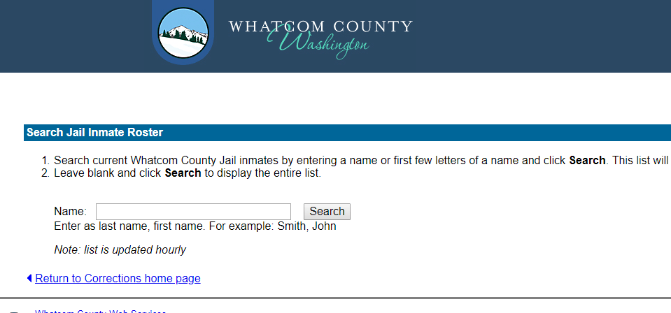 county jail roster press release