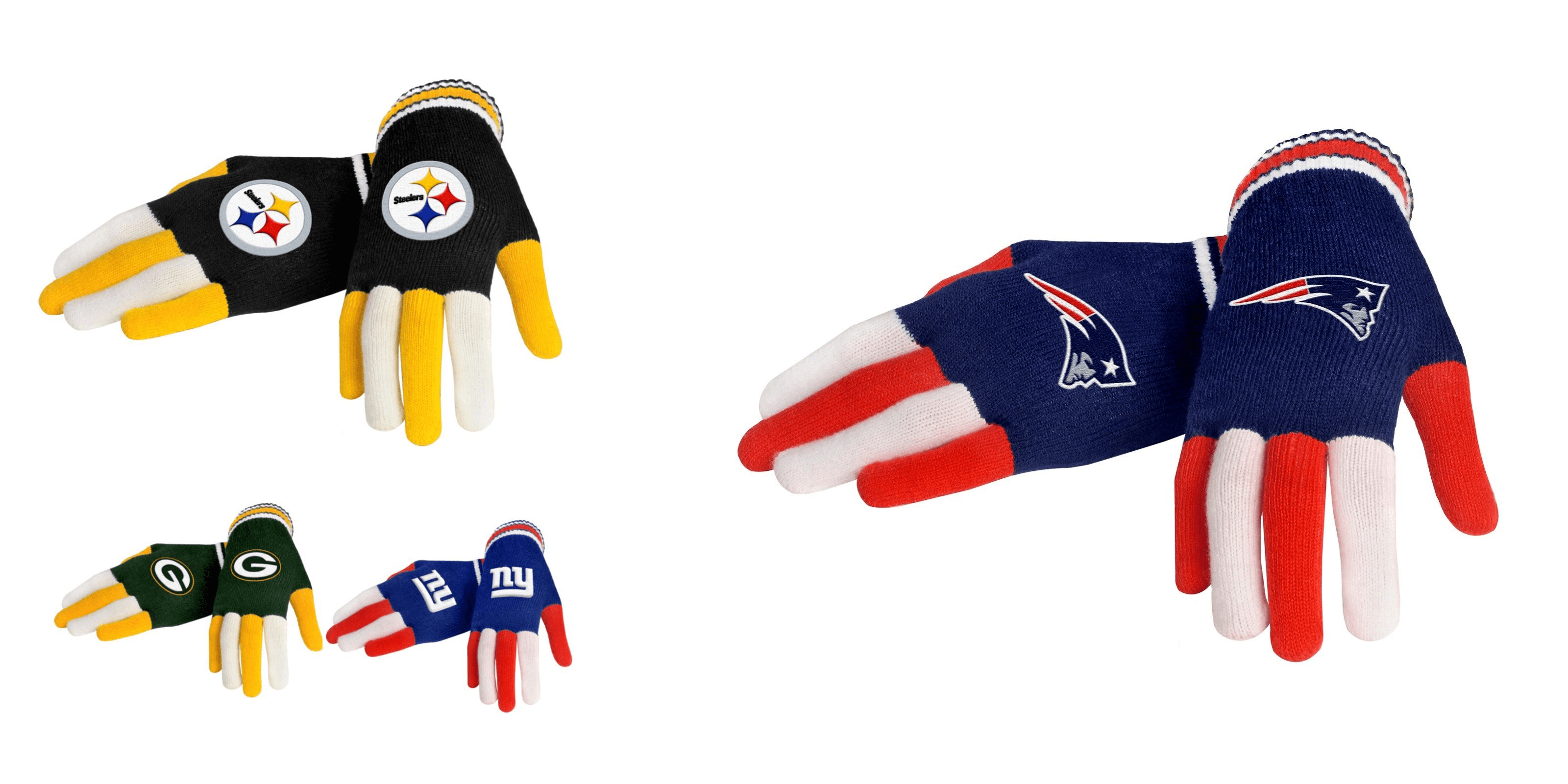 NFL Team Logo Knit Gloves Only 8.99! Support Your Favorite Team