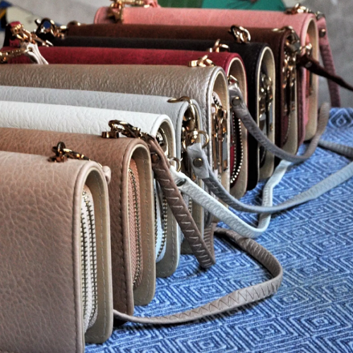 Double Zipper Wallet Crossbody Strap or Wristlet Only 8.99! Pinching Your Pennies