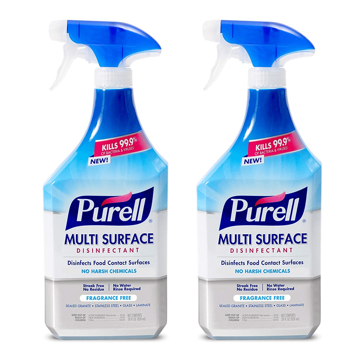 Purell Multi Surface Disinfectant Spray (Fragrance Free) 2 Pack Only 5.99! Freebies2Deals