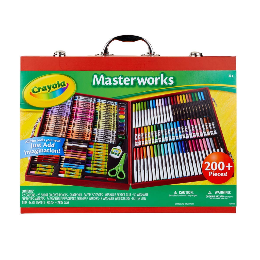 Crayola Masterworks Art Case (Over 200 Pieces) Only 33.89