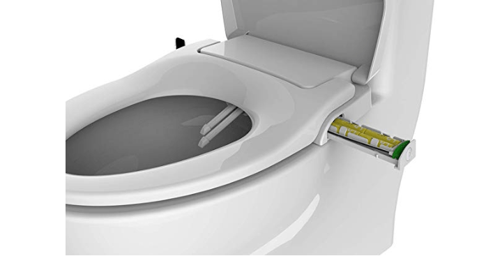 Bio Bidet Slim ZeroNon Electric Bidet Seat for Elongated Toilet Only
