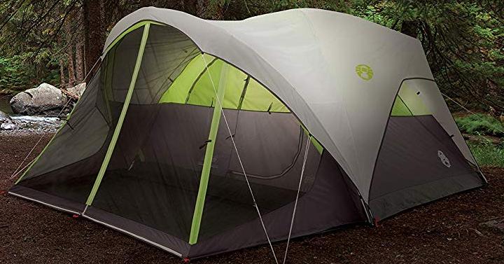 Coleman Steel Creek Fast Pitch Dome Tent with Screen Room Only 95.13