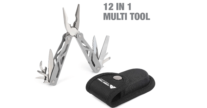 Ozark Trail Camping Steel 12In1 Multi Tool Only 4.87! Great Reviews