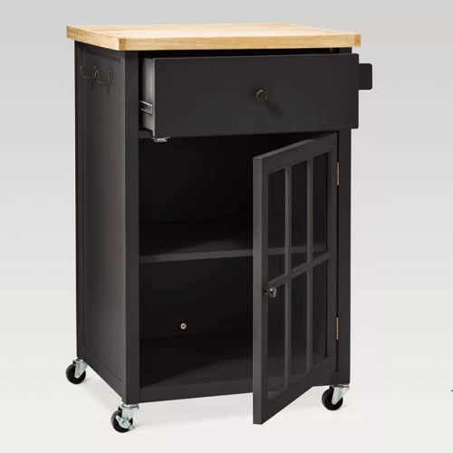 Windham Wood Top Kitchen Cart Only 126.50! (Reg. 230) Freebies2Deals