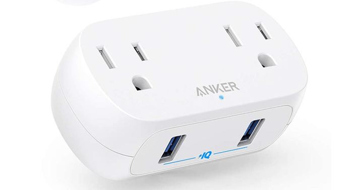 Anker USB Wall Charger and Outlet Extender - Just $9.99! - Freebies2Deals