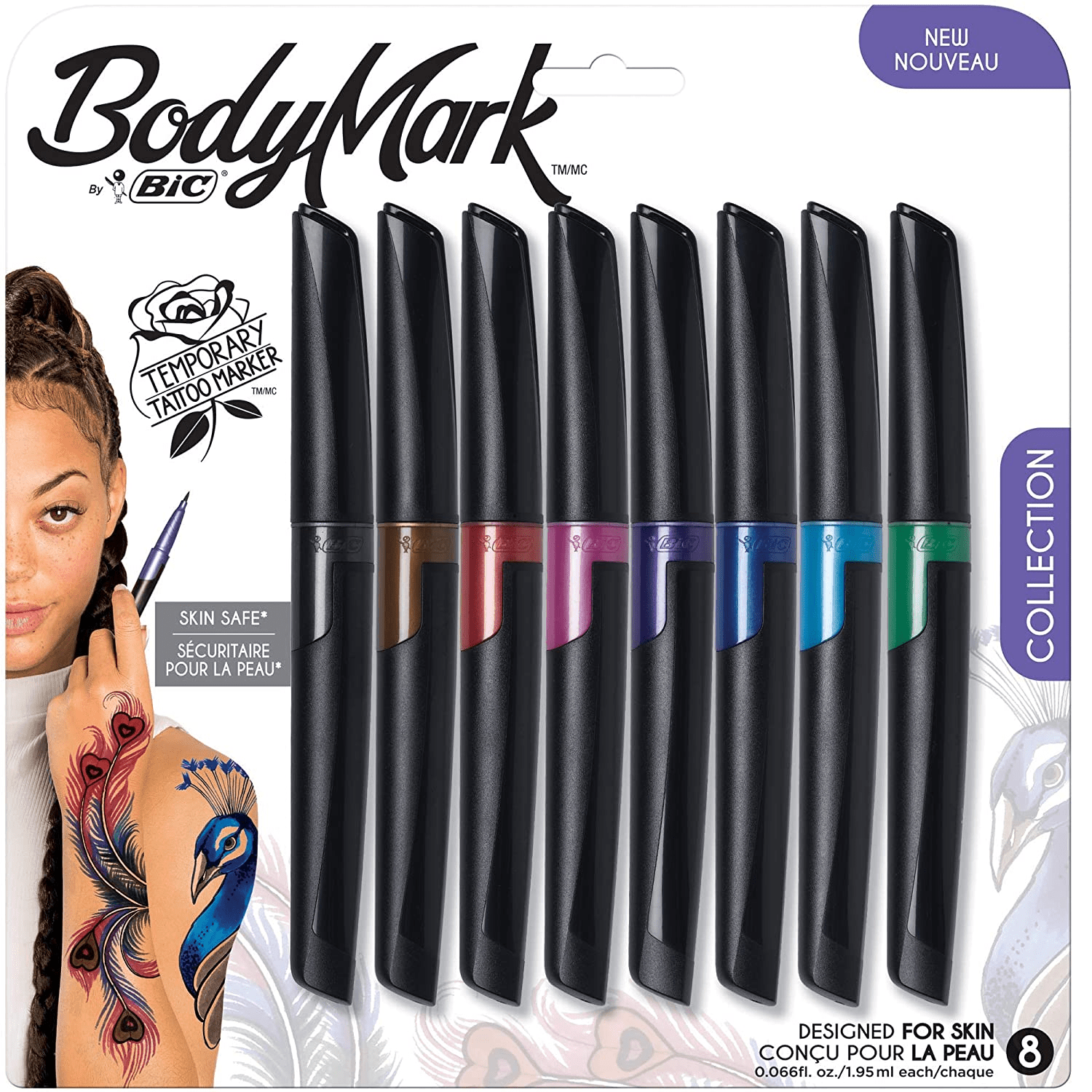 BIC BodyMark Temporary Tattoo Marker (8 Count) Only 4.56! (Reg 29.99