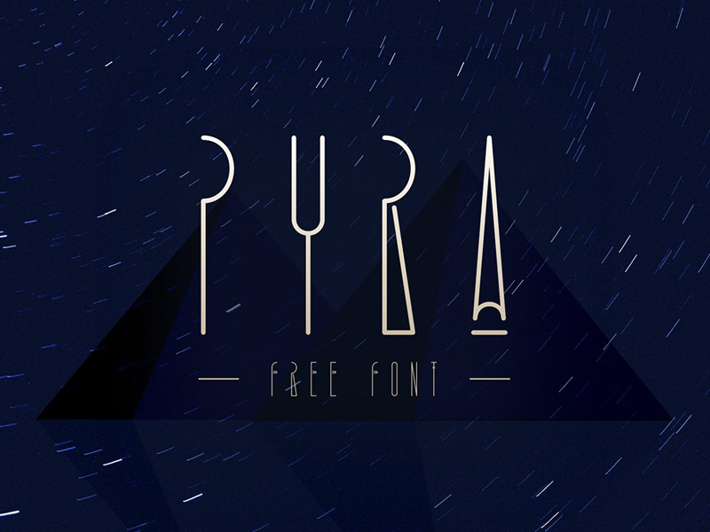 Pyra - Ancient Egypt Style Font - Free Download | Freebiesjedi